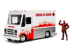 Deadpool - Deadpool with Taco Truck (White) 1/24th Scale Die-Cast Vehicle Replica