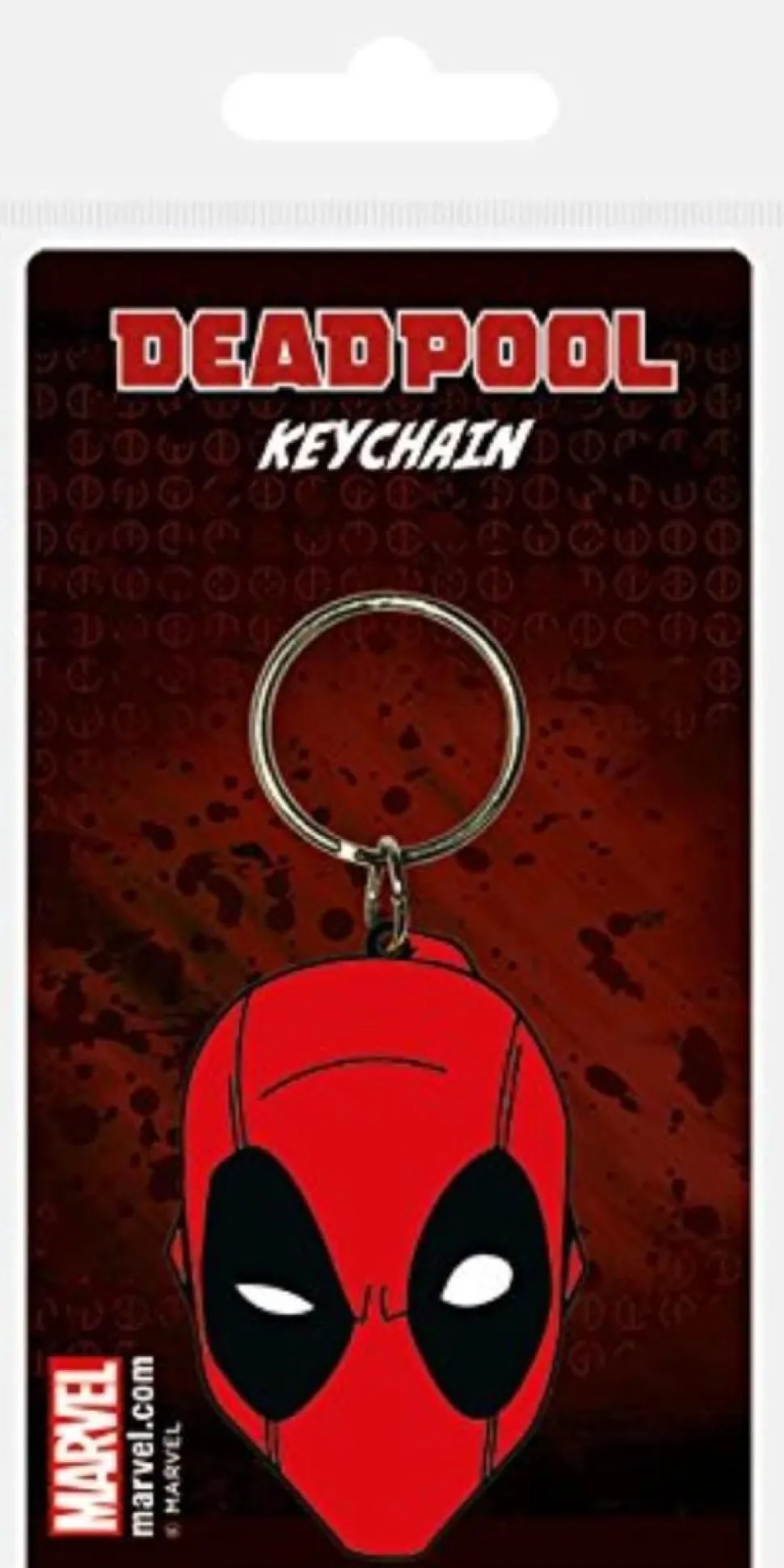 Deadpool - Deadpool's Head Rubber Keychain