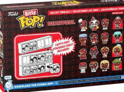 Deadpool - Dinopool, Deadpool (Barista), Deadpool (Roman Senator) & Mystery Bitty Pop! Vinyl Figure 4-Pack
