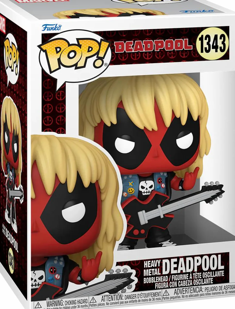 Deadpool - Heavy Metal Deadpool Pop! Vinyl Figure