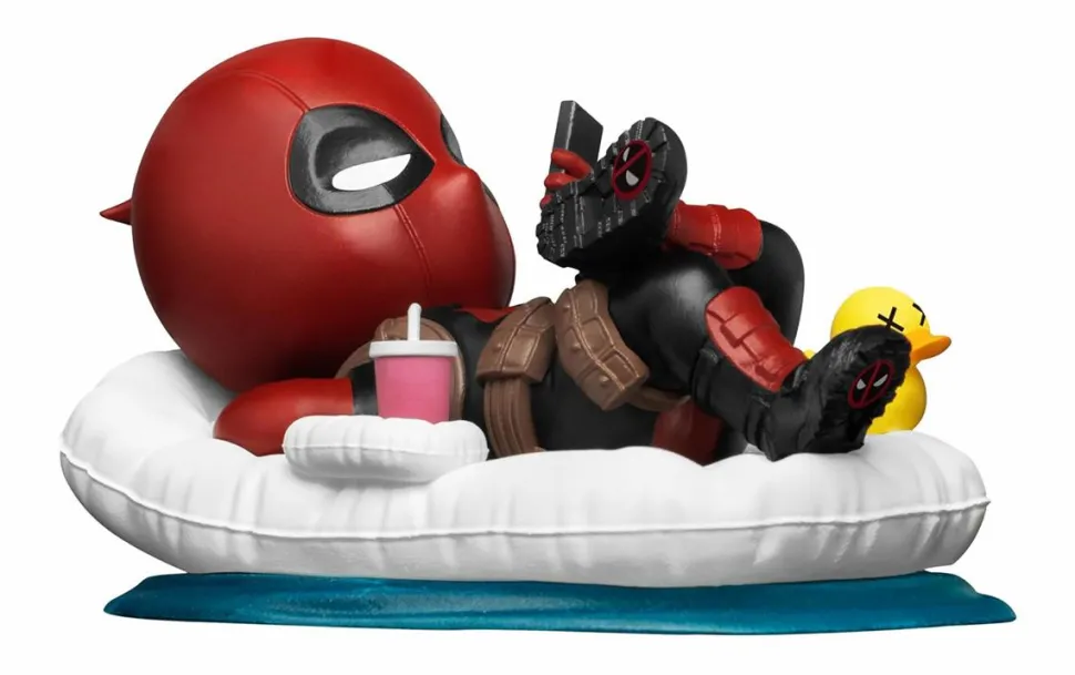Deadpool - Lounging Deadpool Action Hero Series Hero Box 3" Vinyl Figure