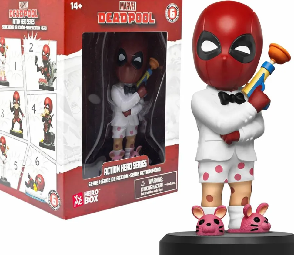 Deadpool - Secret Agent Deadpool Deadpool Action Hero Series Hero Box 3" Vinyl Figure