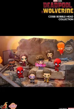 Deadpool & Wolverine (2024) - Cosbi Collection Series 02 Blind Box Hot Toys Figure (Display of 8)