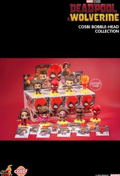 Deadpool & Wolverine (2024) - Cosbi Collection Series 02 Blind Box Hot Toys Figure (Display of 8)