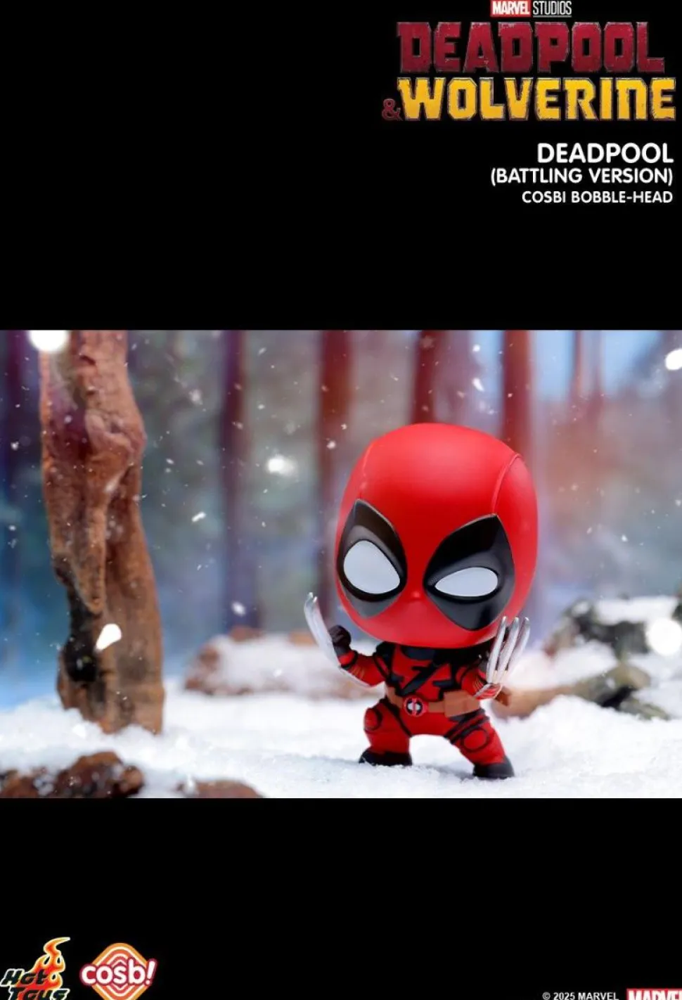 Deadpool & Wolverine (2024) - Cosbi Collection Series 02 Blind Box Hot Toys Figure (Display of 8)