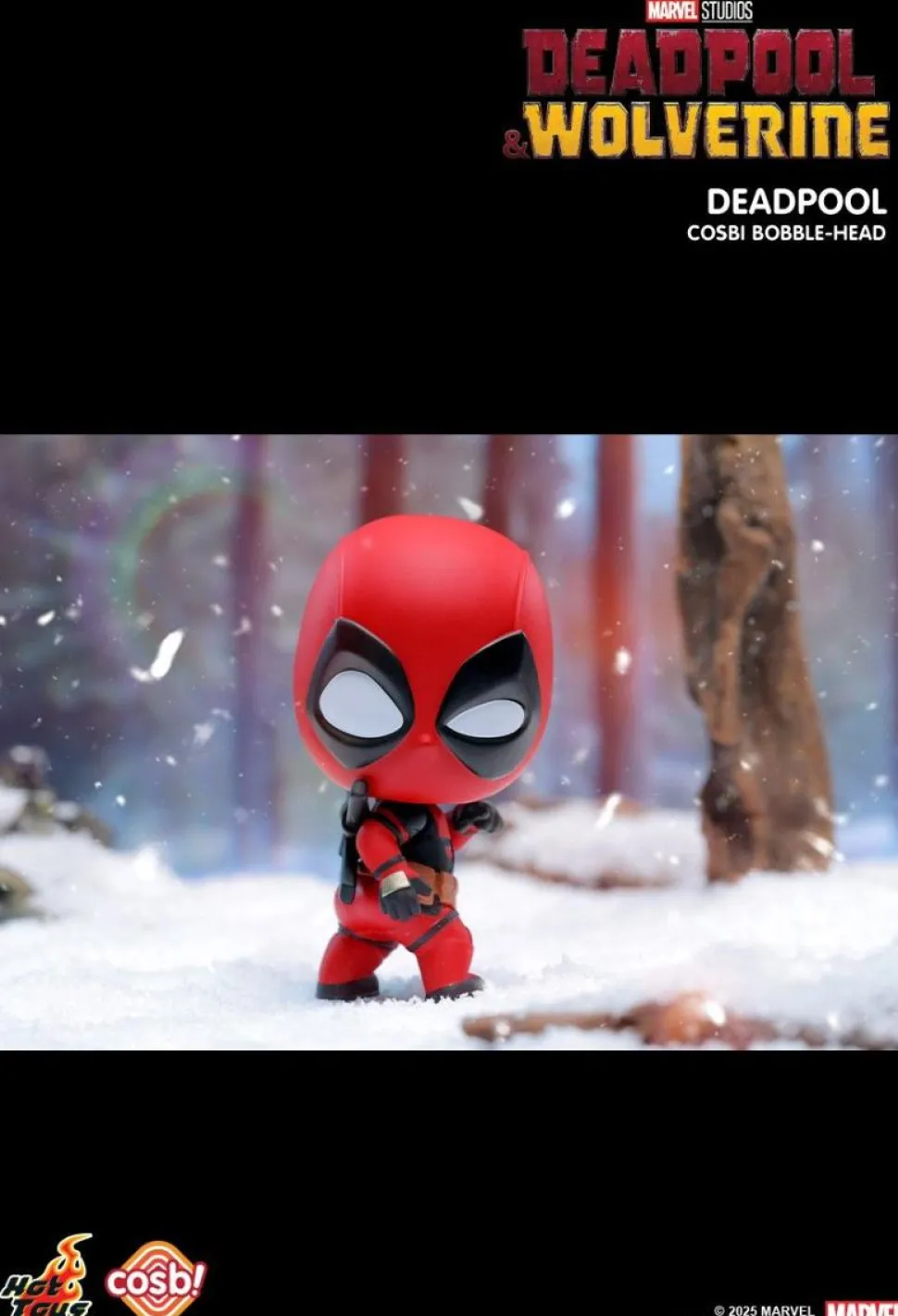 Deadpool & Wolverine (2024) - Cosbi Collection Series 02 Blind Box Hot Toys Figure (Display of 8)