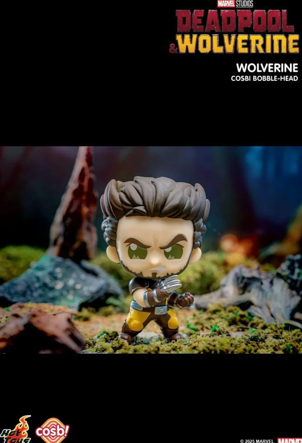 Deadpool & Wolverine (2024) - Cosbi Collection Series 02 Blind Box Hot Toys Figure (Display of 8)