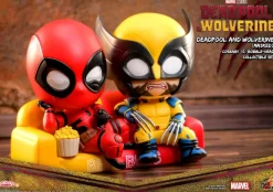 Deadpool & Wolverine (2024) - Deadpool and Wolverine (Masked) Cosbaby (S) Hot Toys Figure 2-Pack