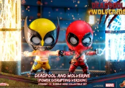 Deadpool & Wolverine (2024) - Deadpool & Wolverine (Power Disrupting Version) Cosbaby (S) Hot Toys Figure 2-Pack
