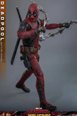 Deadpool & Wolverine (2024) - Deadpool (Battling Version) 1/6th Scale Hot Toys Action Figure