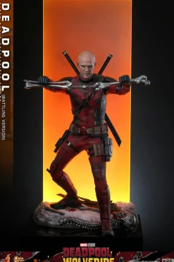 Deadpool & Wolverine (2024) - Deadpool (Battling Version) 1/6th Scale Hot Toys Action Figure