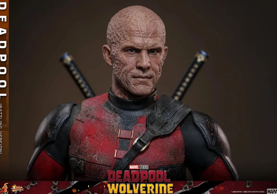 Deadpool & Wolverine (2024) - Deadpool (Battling Version) 1/6th Scale Hot Toys Action Figure