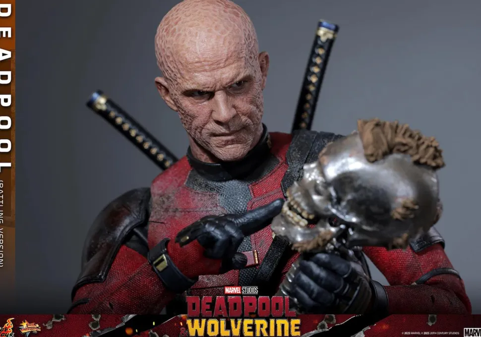 Deadpool & Wolverine (2024) - Deadpool (Battling Version) 1/6th Scale Hot Toys Action Figure