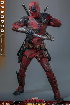 Deadpool & Wolverine (2024) - Deadpool (Battling Version) 1/6th Scale Hot Toys Action Figure