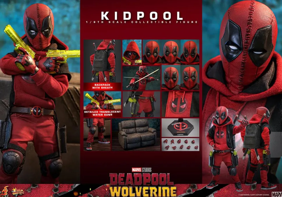 Deadpool & Wolverine (2024) - Kidpool 1/6th Scale Hot Toys Action Figure