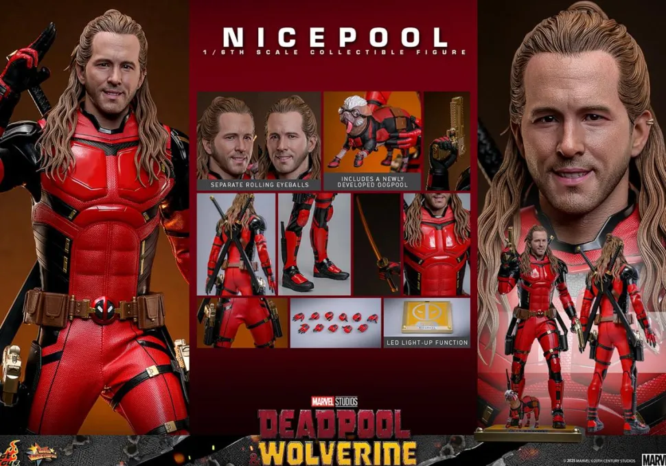 Deadpool & Wolverine (2024) - Nicepool 1/6th Scale Hot Toys Action Figure