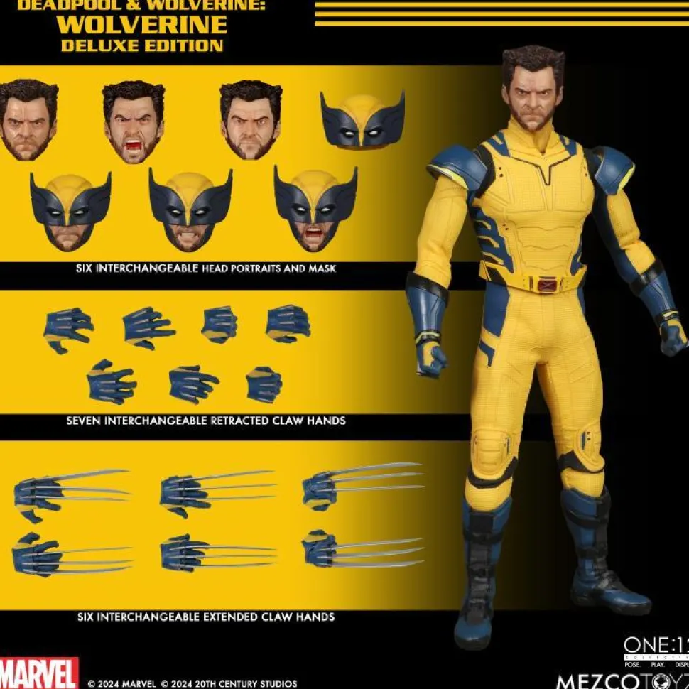 Deadpool & Wolverine (2024) - Wolverine Deluxe One:12 Collective Action Figure