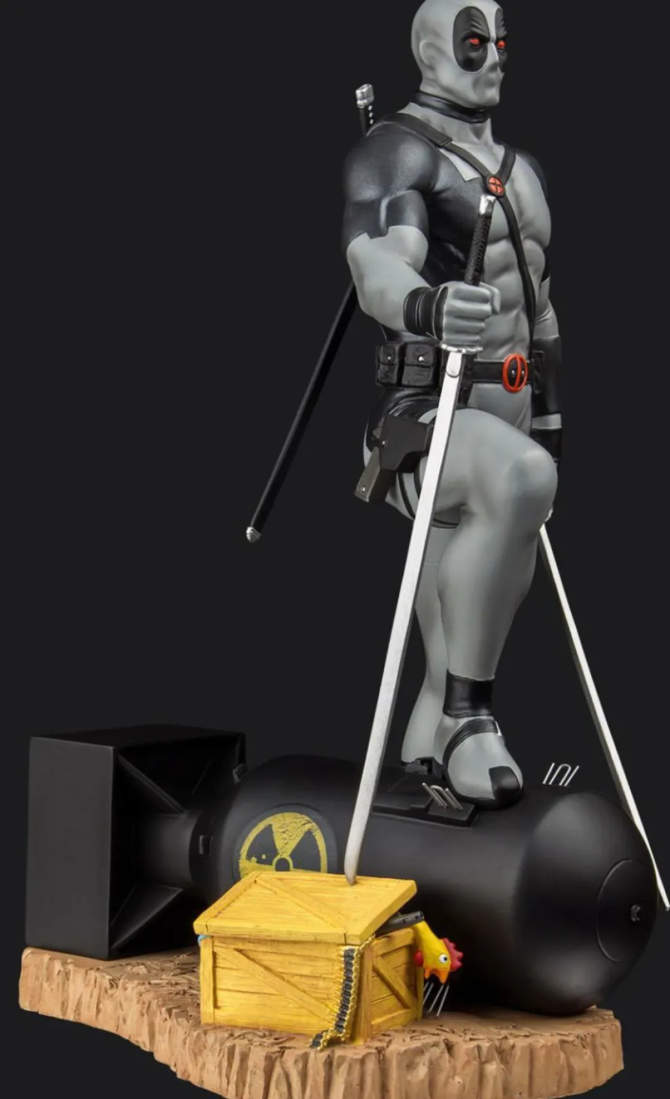 Deadpool - X-Force Deadpool on Atom Bomb 1/6th Scale Statue