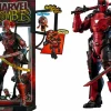 Deadpool - Zombie Deadpool & Armorized Deadpool Armorized Warrior Collection 1/6th Scale Hot Toys Action Figure Bundle (Set of 2)