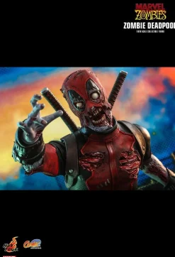 Deadpool - Zombie Deadpool & Armorized Deadpool Armorized Warrior Collection 1/6th Scale Hot Toys Action Figure Bundle (Set of 2)
