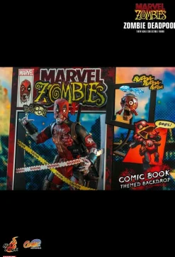 Deadpool - Zombie Deadpool & Armorized Deadpool Armorized Warrior Collection 1/6th Scale Hot Toys Action Figure Bundle (Set of 2)