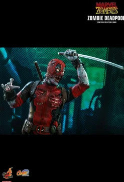 Deadpool - Zombie Deadpool & Armorized Deadpool Armorized Warrior Collection 1/6th Scale Hot Toys Action Figure Bundle (Set of 2)