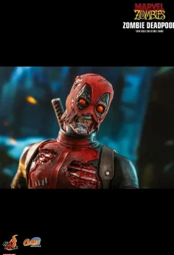 Deadpool - Zombie Deadpool & Armorized Deadpool Armorized Warrior Collection 1/6th Scale Hot Toys Action Figure Bundle (Set of 2)