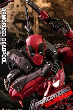 Deadpool - Zombie Deadpool & Armorized Deadpool Armorized Warrior Collection 1/6th Scale Hot Toys Action Figure Bundle (Set of 2)