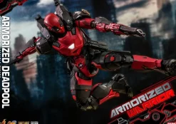 Deadpool - Zombie Deadpool & Armorized Deadpool Armorized Warrior Collection 1/6th Scale Hot Toys Action Figure Bundle (Set of 2)