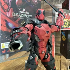 Deadpool - Zombie Deadpool & Armorized Deadpool Armorized Warrior Collection 1/6th Scale Hot Toys Action Figure Bundle (Set of 2)