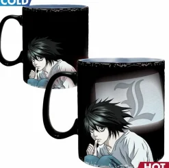 Death Note - Kira & L Heat Change Ceramic Mug