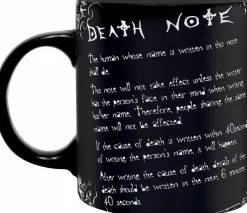 Death Note - L Insignia & Death Note Rules Ceramic Mug