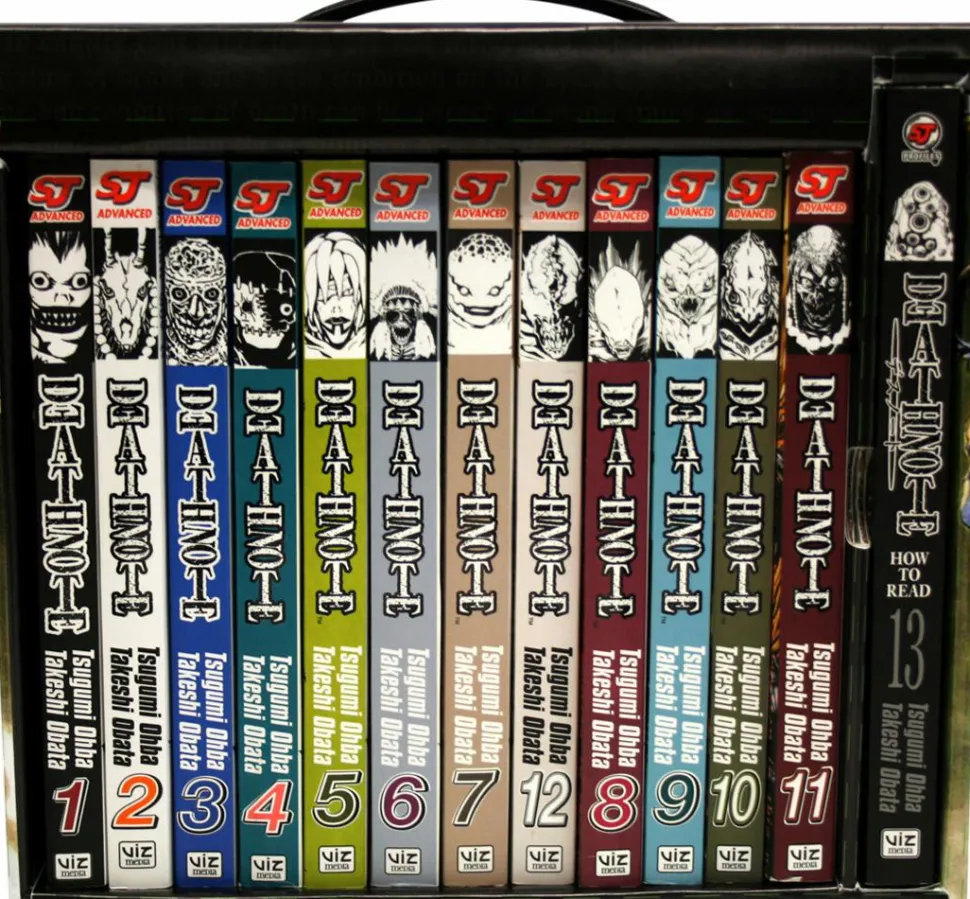 Death Note - The Complete Manga Paperback Box Set (Vol. 1-12)
