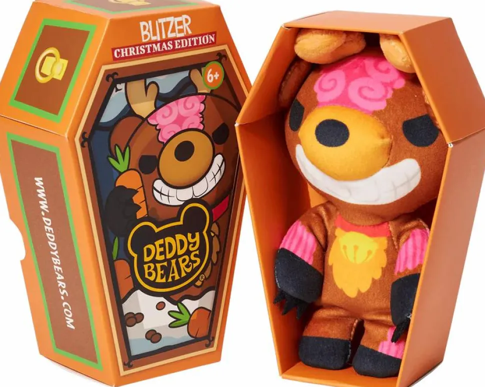 Deddy Bears - Blitzer in Coffin Christmas Edition 5" Plush