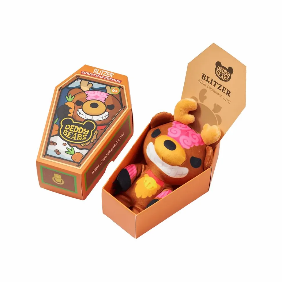 Deddy Bears - Blitzer in Coffin Christmas Edition 5" Plush