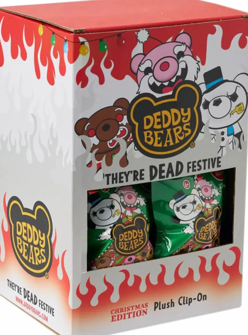 Deddy Bears - Christmas Edition Deddy Bears Mystery Mini Blind Bag Plush Clip-On (Display of 20)