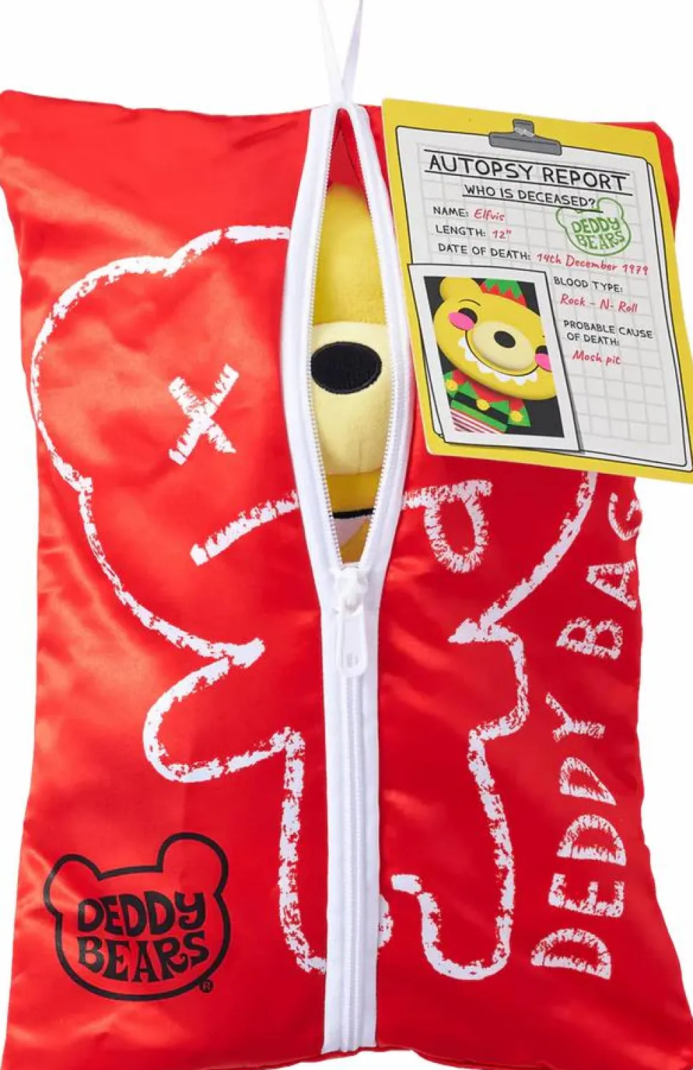 Deddy Bears - Elfvis in Body Bag Christmas Edition 12" Plush