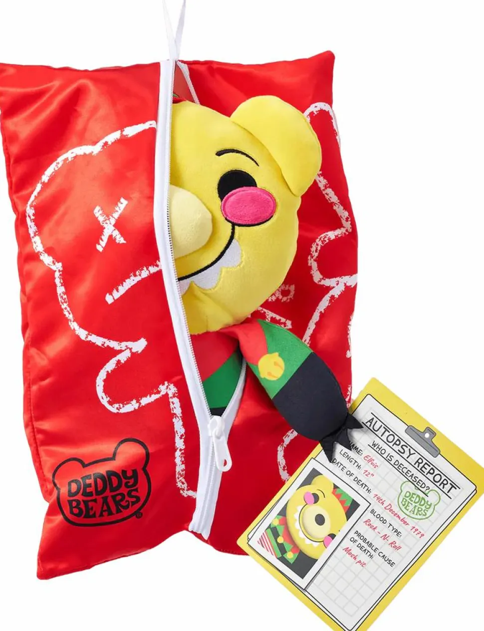 Deddy Bears - Elfvis in Body Bag Christmas Edition 12" Plush