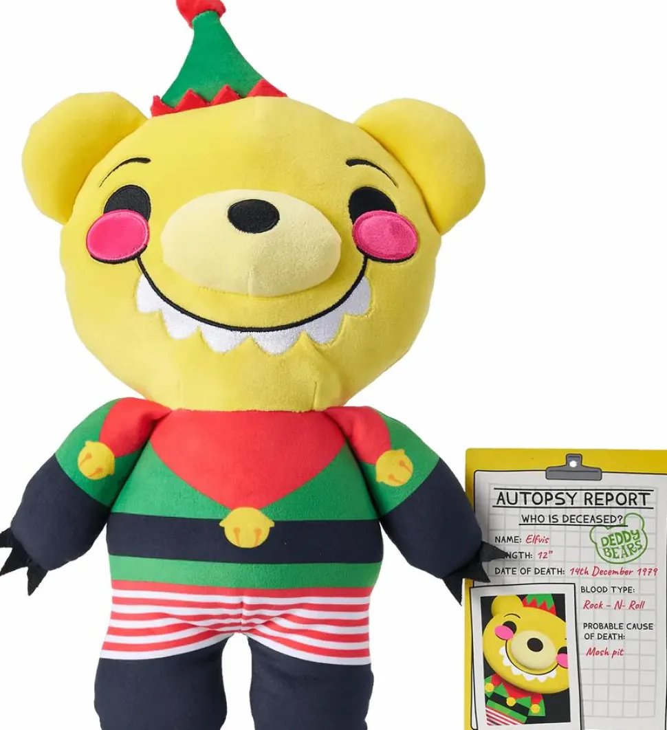 Deddy Bears - Elfvis in Body Bag Christmas Edition 12" Plush