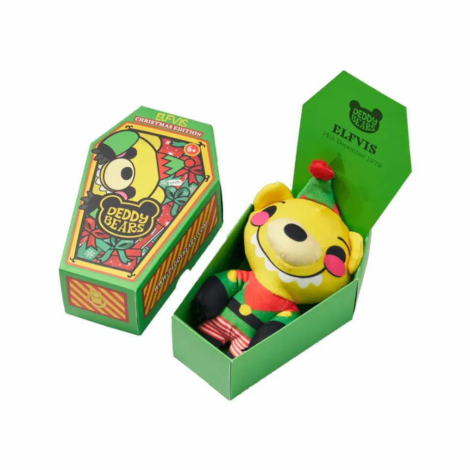 Deddy Bears - Elfvis in Coffin Christmas Edition 5" Plush