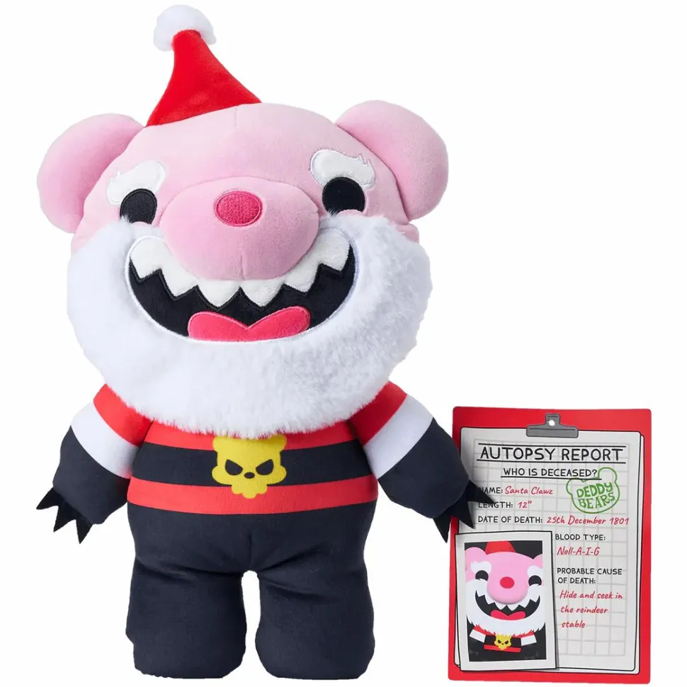 Deddy Bears - Santa Clawz in Body Bag Christmas Edition 12" Plush