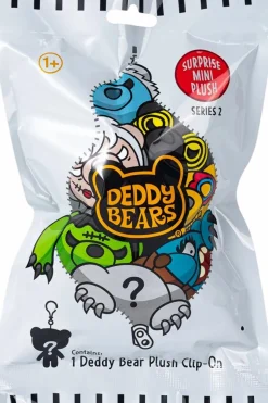 Deddy Bears - Series 2 Deddy Bears Mystery Mini Blind Bag Plush Clip-On (Single Unit)