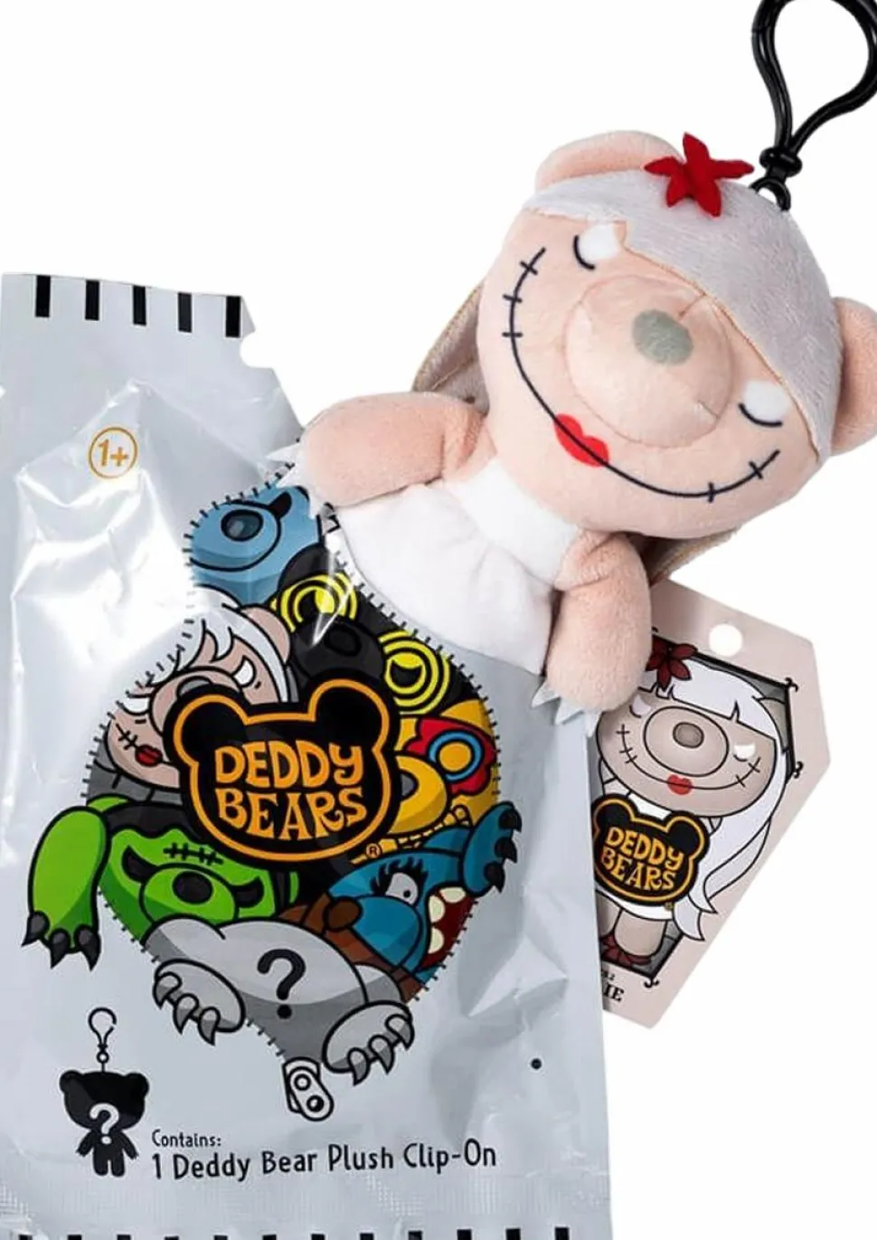 Deddy Bears - Series 2 Deddy Bears Mystery Mini Blind Bag Plush Clip-On (Display of 20)