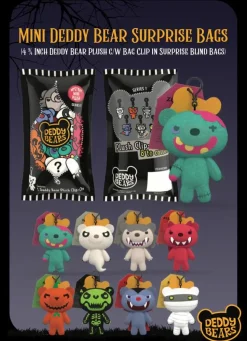 Deddy Bears - Series 1 Deddy Bears Mystery Mini Blind Bag Plush Clip-On (Display of 20)