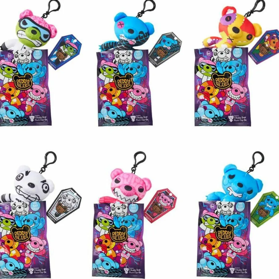 Deddy Bears - Series 3 Deddy Bears Mystery Mini Blind Bag Plush Clip-On (Single Unit)