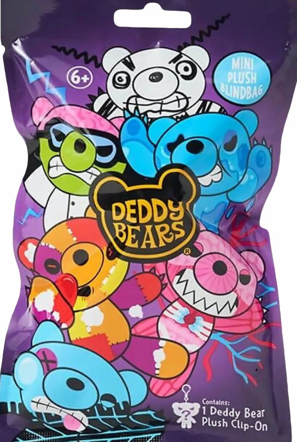 Deddy Bears - Series 3 Deddy Bears Mystery Mini Blind Bag Plush Clip-On (Display of 20)