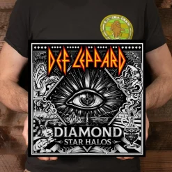 Def Leppard - Diamond Star Halos 2xLP Vinyl Record (Indie Exclusive Clear Vinyl)