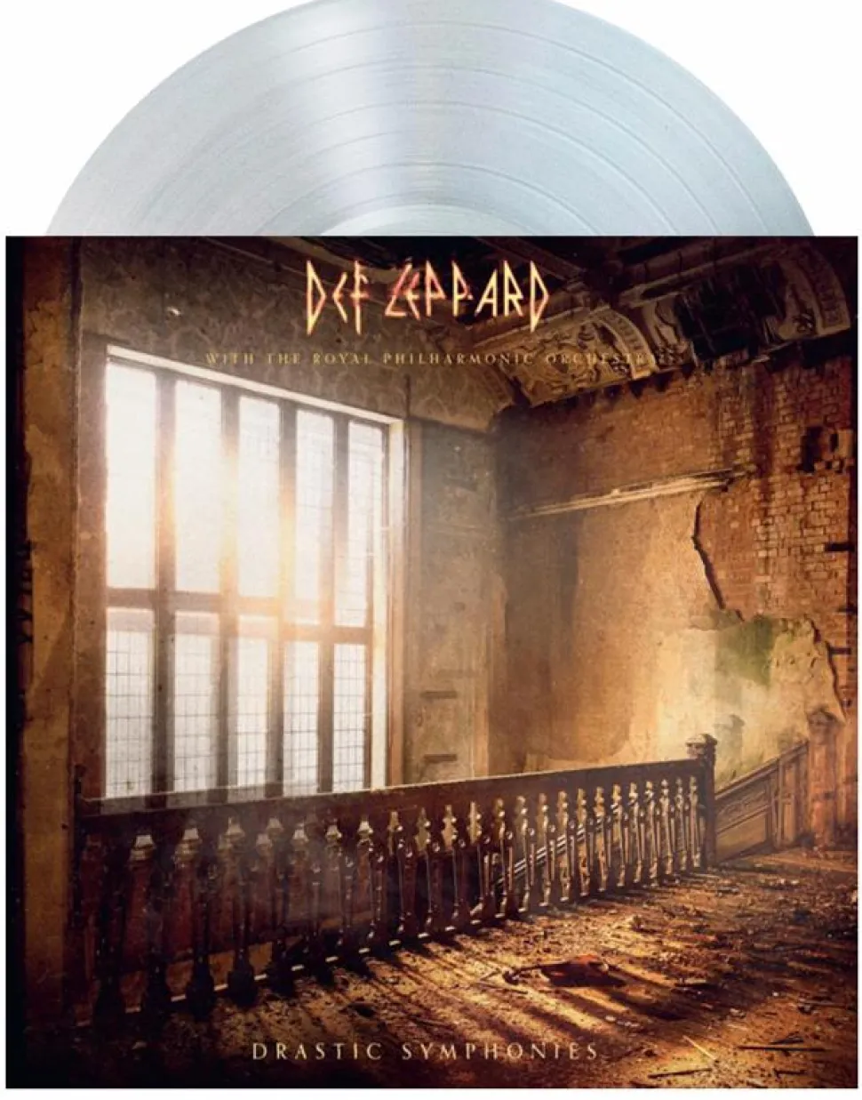 Def Leppard with the Royal Philharmonic Orchestra - Drastic Symphonies 2xLP Vinyl Record (Clear Vinyl)