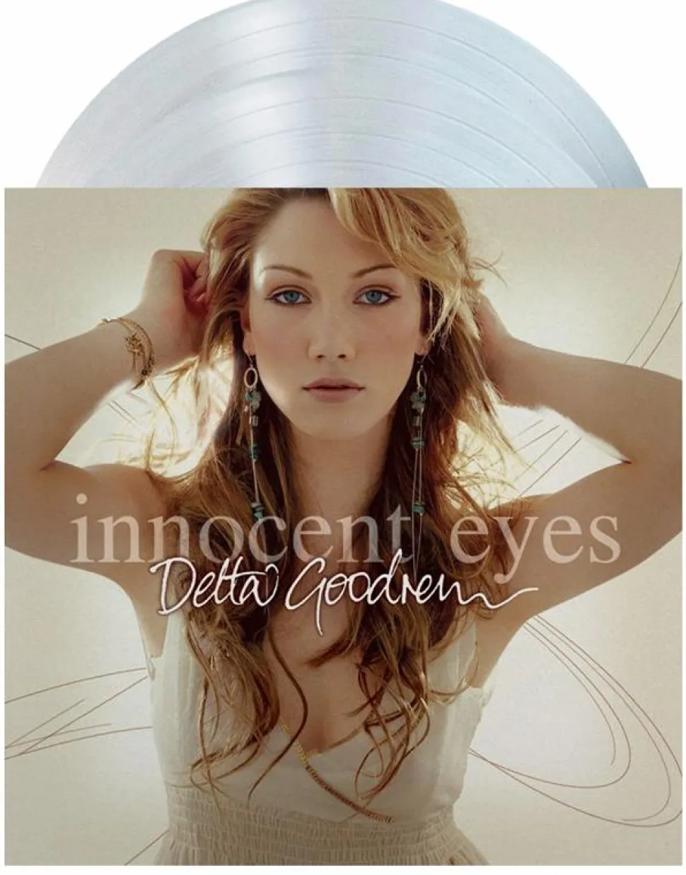 Delta Goodrem - Innocent Eyes 2xLP Vinyl Record (Clear Vinyl)