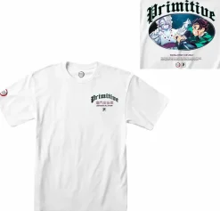 Demon Slayer - Demon Slayer x Primitive Tanjiro vs. Rui White T-Shirt